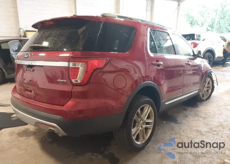 2017 Ford Explorer Xlt z USA, uszkodzony, nr VIN 1FM5K8D80HGC83271